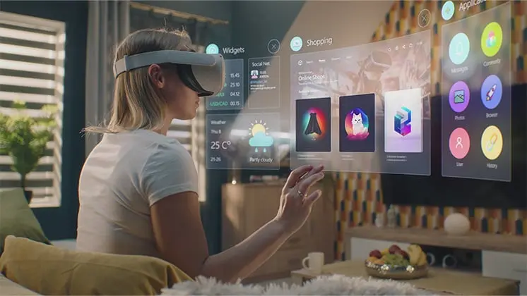 Virtuaalsed ekraanid ja objektid sinu pärisruumis.