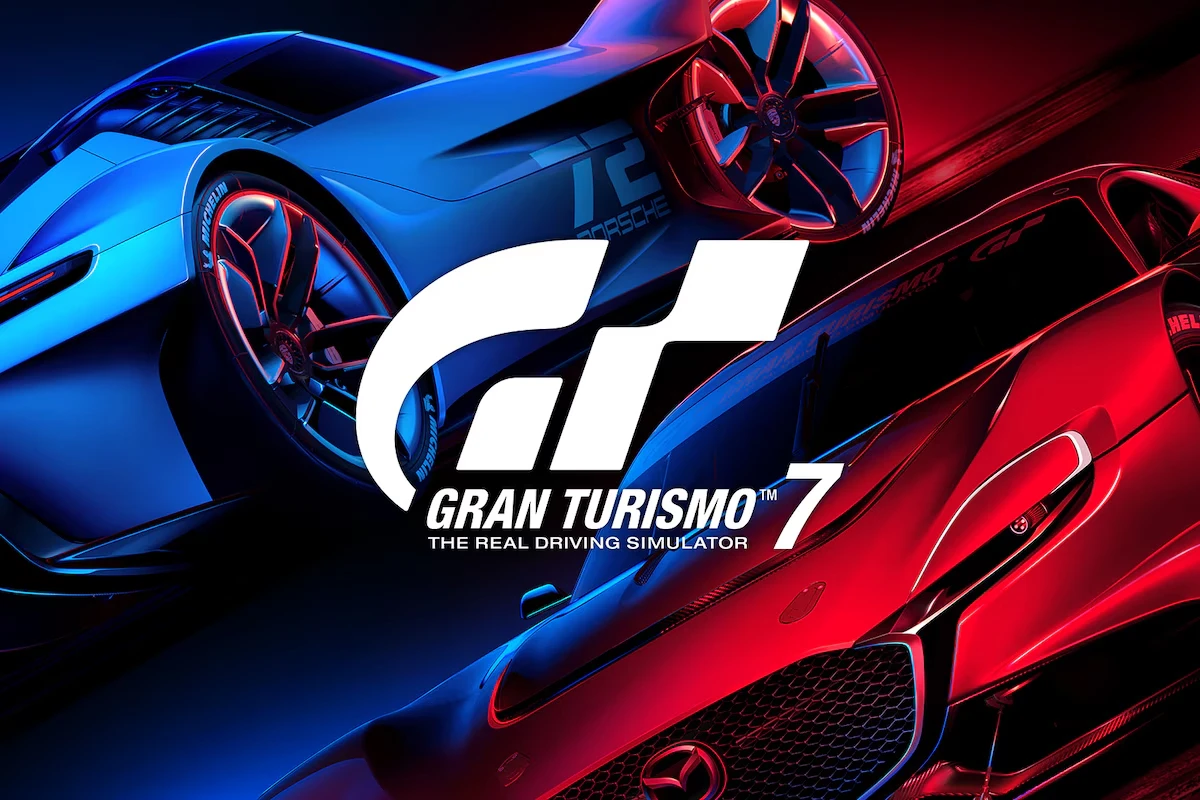 Gran Turismo 7 VR PSVR2 rallisõit Playstation peakomplektiga.