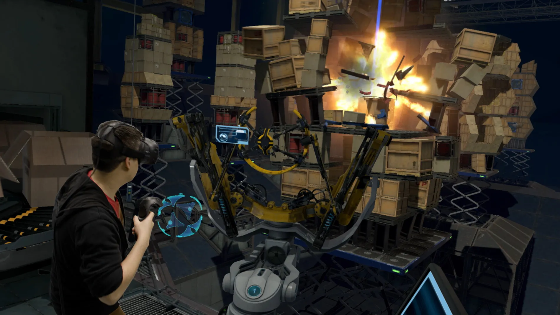 The Lab Valve VR game - VR-mäng Valve Index VR-prillidega.