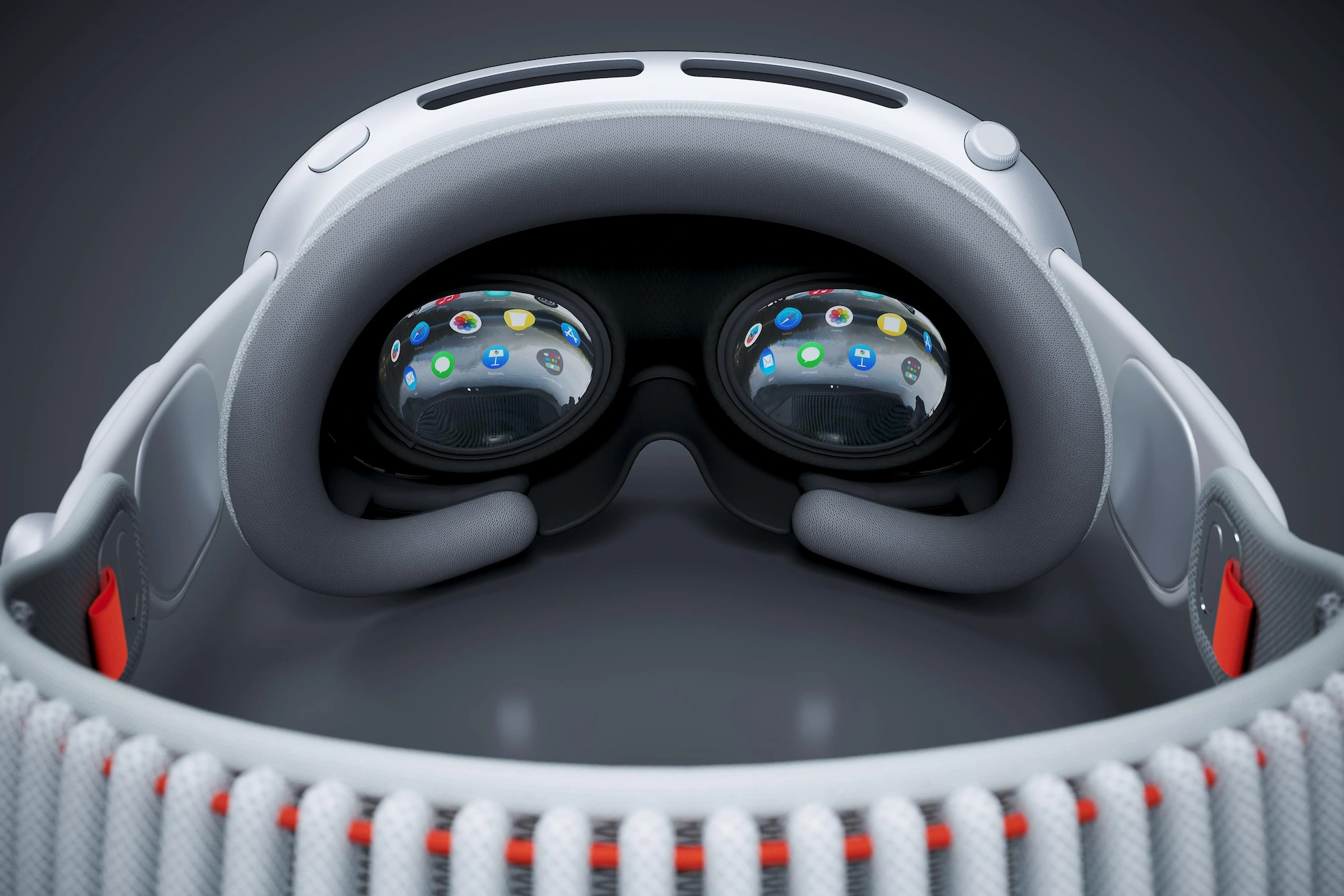 Apple Vision Pro sisemus ja disain.