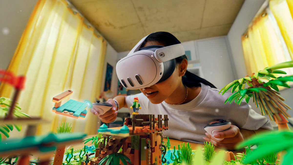 Quest 3 passthrough mixed reality