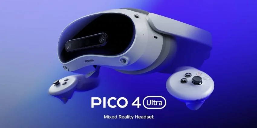 Pico 4 Ultra VR-prillide komplekt – seade, kontrollerid ja tarvikud, saadaval Eestis 2026
