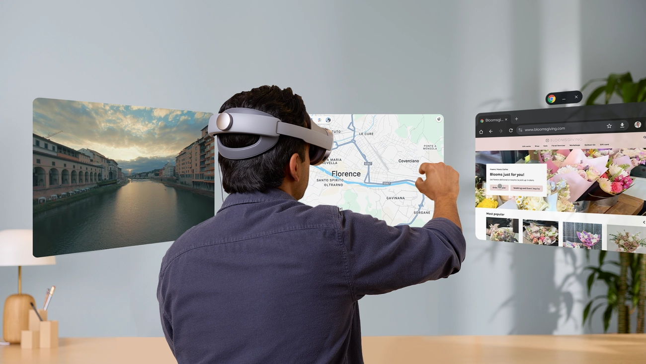 Samsung Galaxy XR mixed reality kasutus – virtuaalsed monitorid, produktiivsus ja Android XR rakendused.
