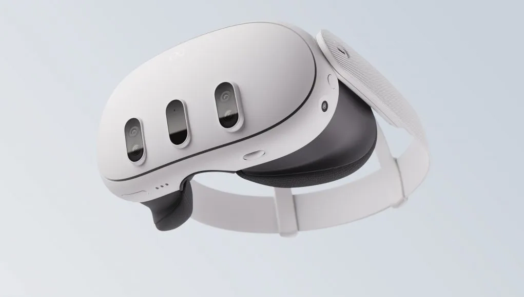 Liitreaalsuse VR-prillide Meta Quest 3 tutvustus ja tehnilised andmed.