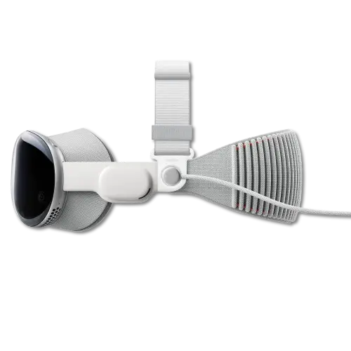 Belkin Head Strap Apple Vision Pro'le – ametlik kohandatav pearihm parema tasakaalu ja pikema kandemugavuse jaoks.