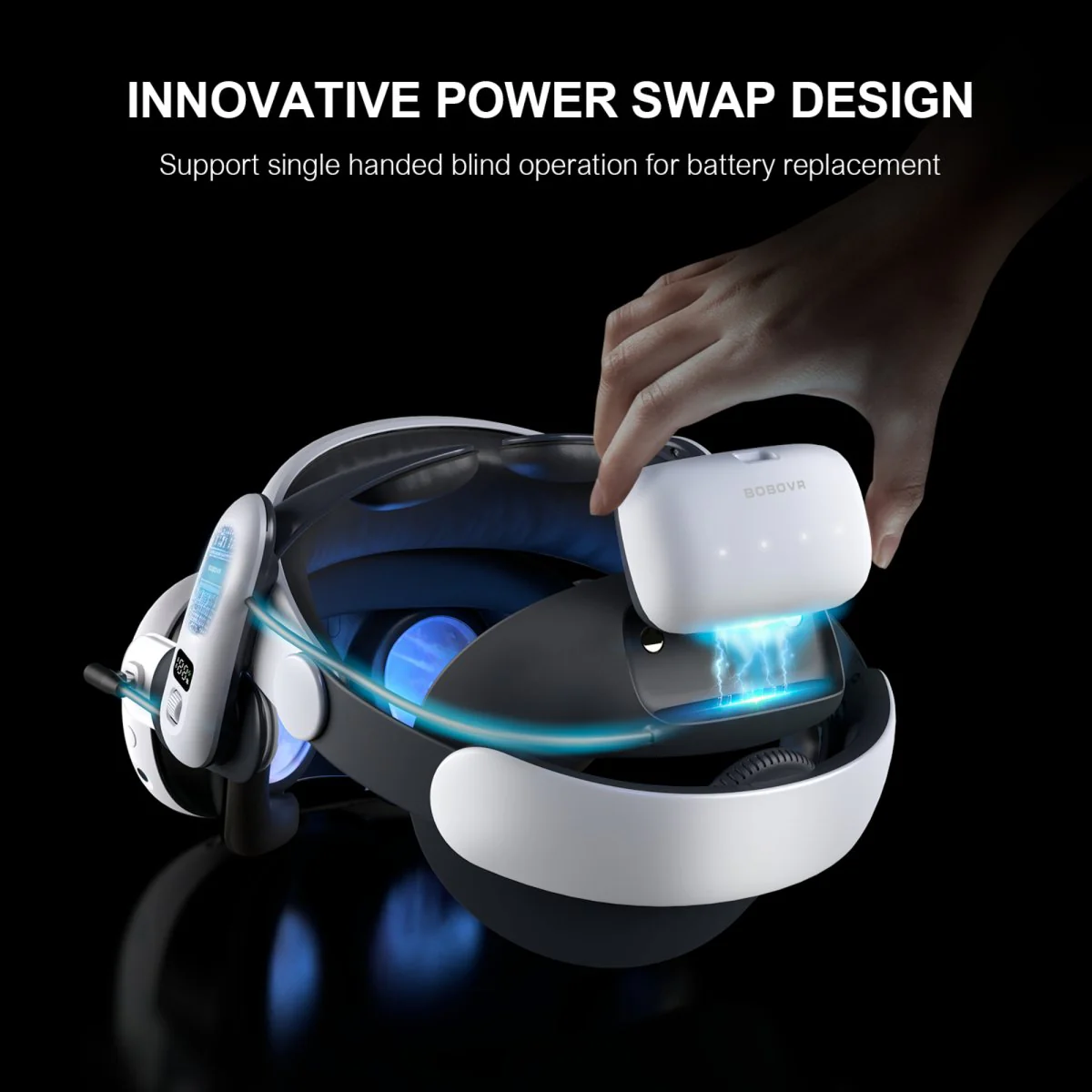 BOBOVR S3 Pro battery strap Quest 3 Quest 3S