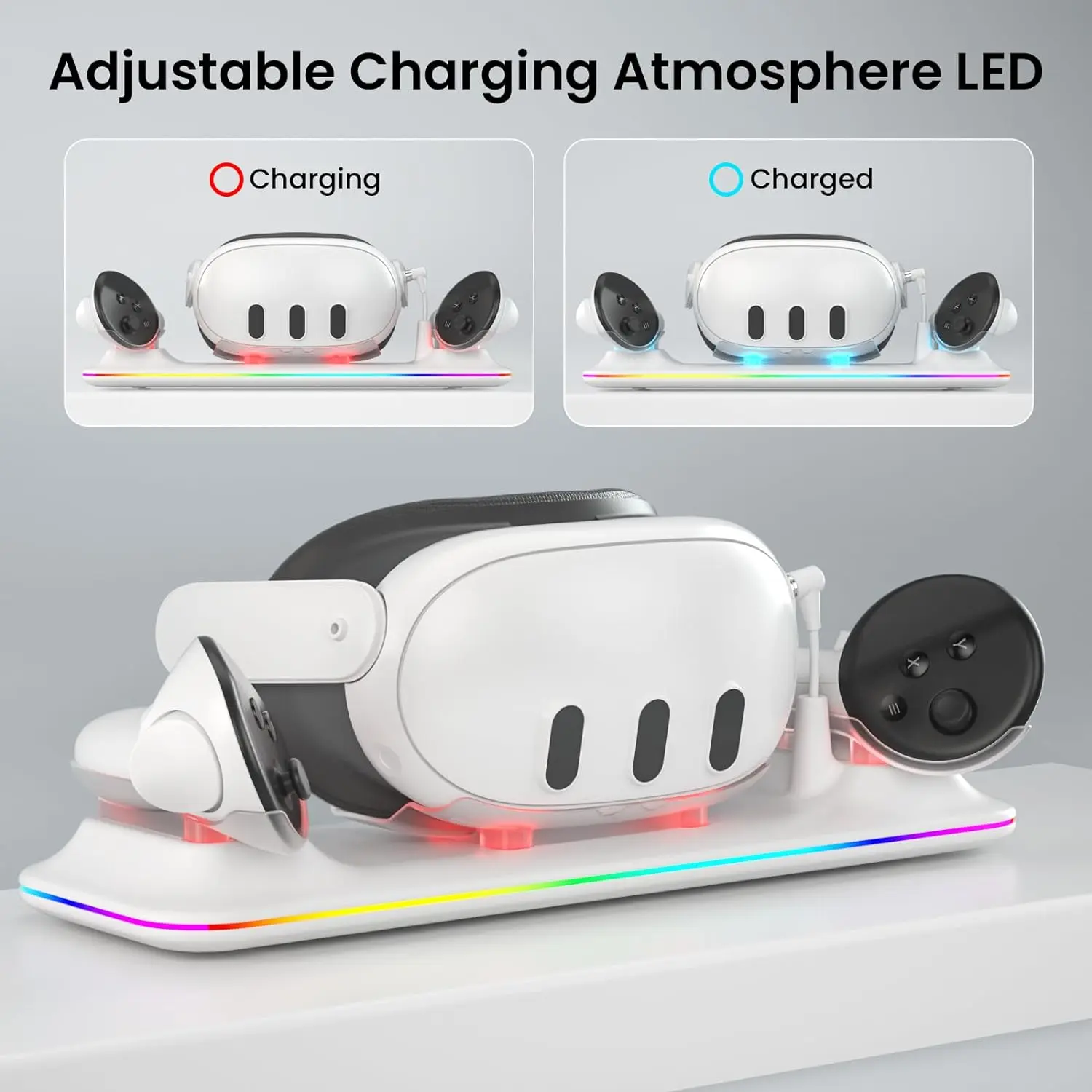 Meta Quest 3 Charging Dock ametlik laadimisdokk